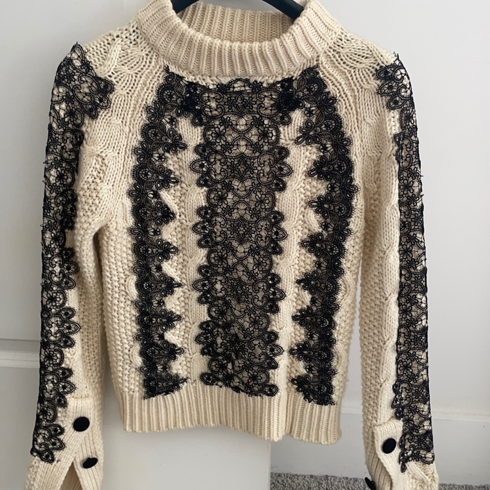 Woven Chic Sweater